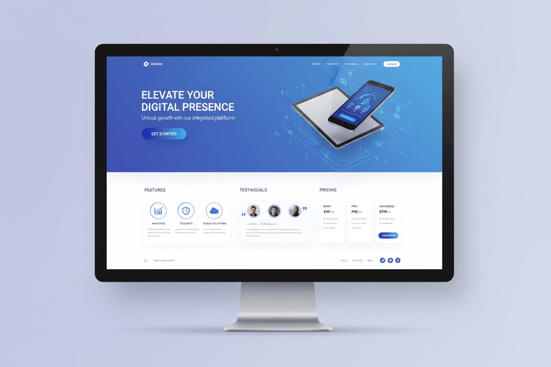 One Landing Page Website